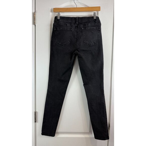 Wit & Wisdom Women's Black Skinny Jeans Stretch Waistband Size 4 - Picture 2 of 11